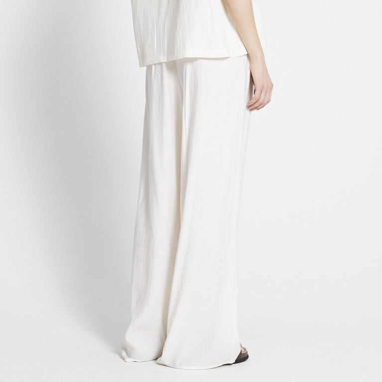 Structure pants "Alessia" Off white
